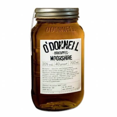 O’DONNELL MOONSHINE Bratapfel 20% Vol. – 0,35 Liter