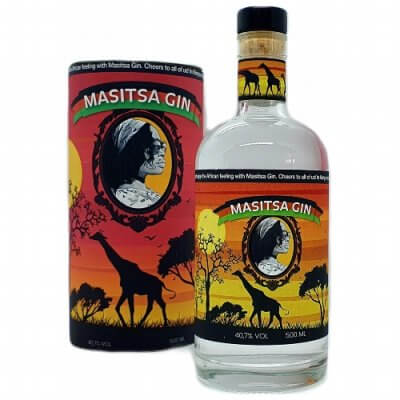 Gin T.SONTHI Masitsa 40,7% Vol – 0,5 Liter Flasche