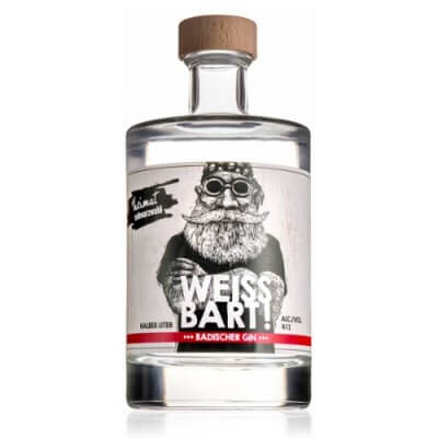 GIN WEISSBART! 41% Vol. – 0,5 Liter Flasche