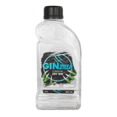 GIN KOPFGETRIEBEÖL Ginzilla London Dry 42% Vol. – 0,7 Liter