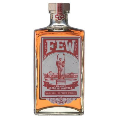 Whiskey FEW Straight Bourbon 46,6 % Vol. – Flasche mit 0,7 Liter