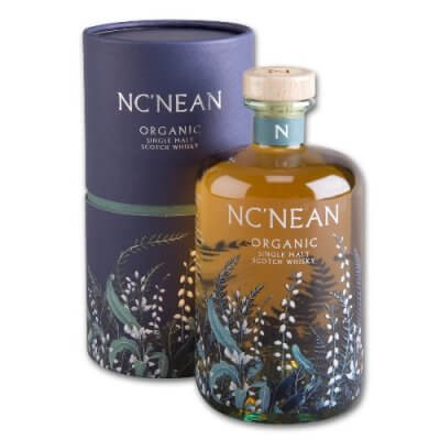 NC’NEAN Organic Single Malt Whisky – 46,0 % Vol. – Flasche mit 0,7 Liter