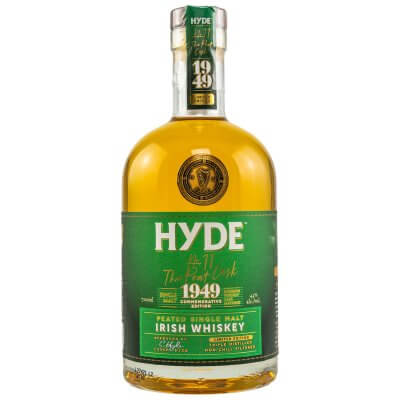 Hyde No.11 Peated Cask – Irish Single Malt – 43,0 % Vol. – 0,7 Liter