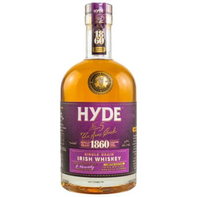 Hyde No.5 The Aras Cask Burgundy Finish – Irish Single Grain Whiskey – 46,0 % Vol. – 0,7 Liter